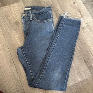 Levi’s Blue Distressed Women's Jeans